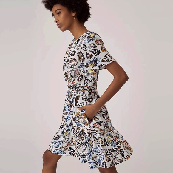 Anthropologie The Somerset Butterfly Mini Dress - Picture 5 of 8